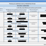 Tableau de recherche de propriétaire DUP